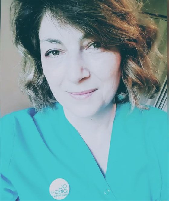 Ritratto della Dott.ssa Gaia Ballabeni, logopedista